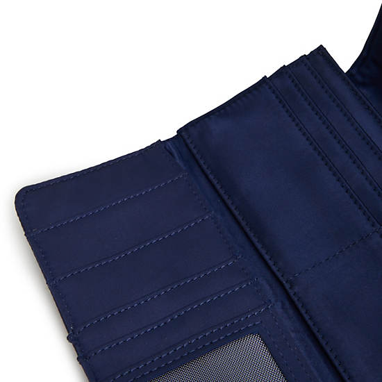 Portefeuilles Kipling Money Land Snap Wallet Bleu Marine | FR 1025DF